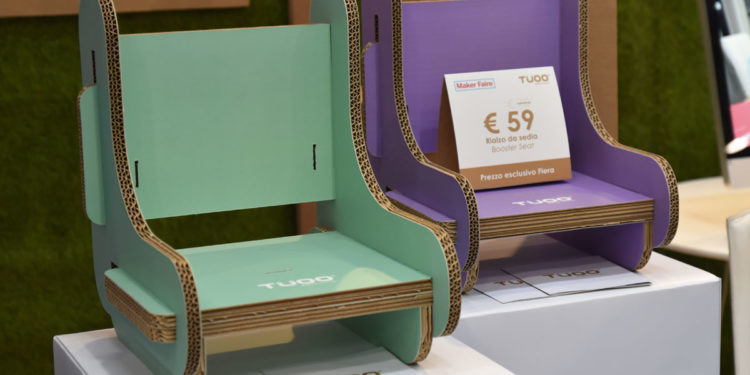 Rialzoo, la seduta ecologica per bambini