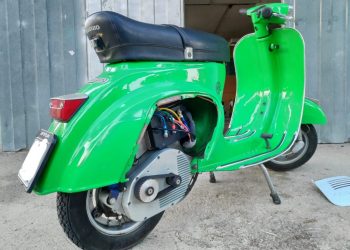 Kit motore elettrico per la Vespa, che continua a… ronzare