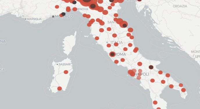 coronavirus date regioni italia