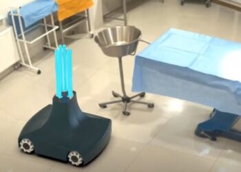 Arriva da Pisa il robot per la disinfezione degli ambienti contro il COVID-19