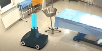 Arriva da Pisa il robot per la disinfezione degli ambienti contro il COVID-19