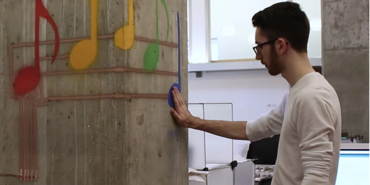 Una pittura per graffiti trasforma le superfici in sensori