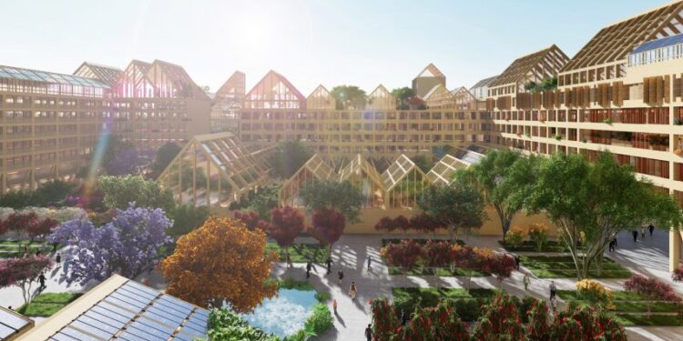 cina città autosufficiente