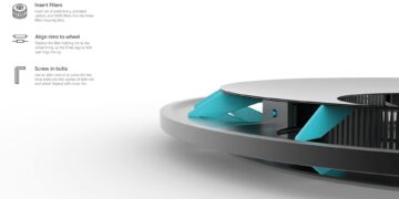 La ruota per bicicletta che “purifica” l’aria mentre è in movimento