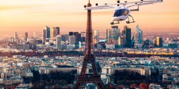 Parigi annuncia la creazione del dipartimento di trasporto urbano volante