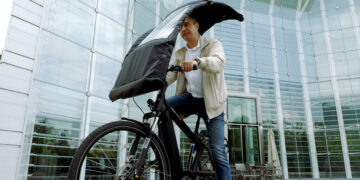 bikertop pioggia ciclisti